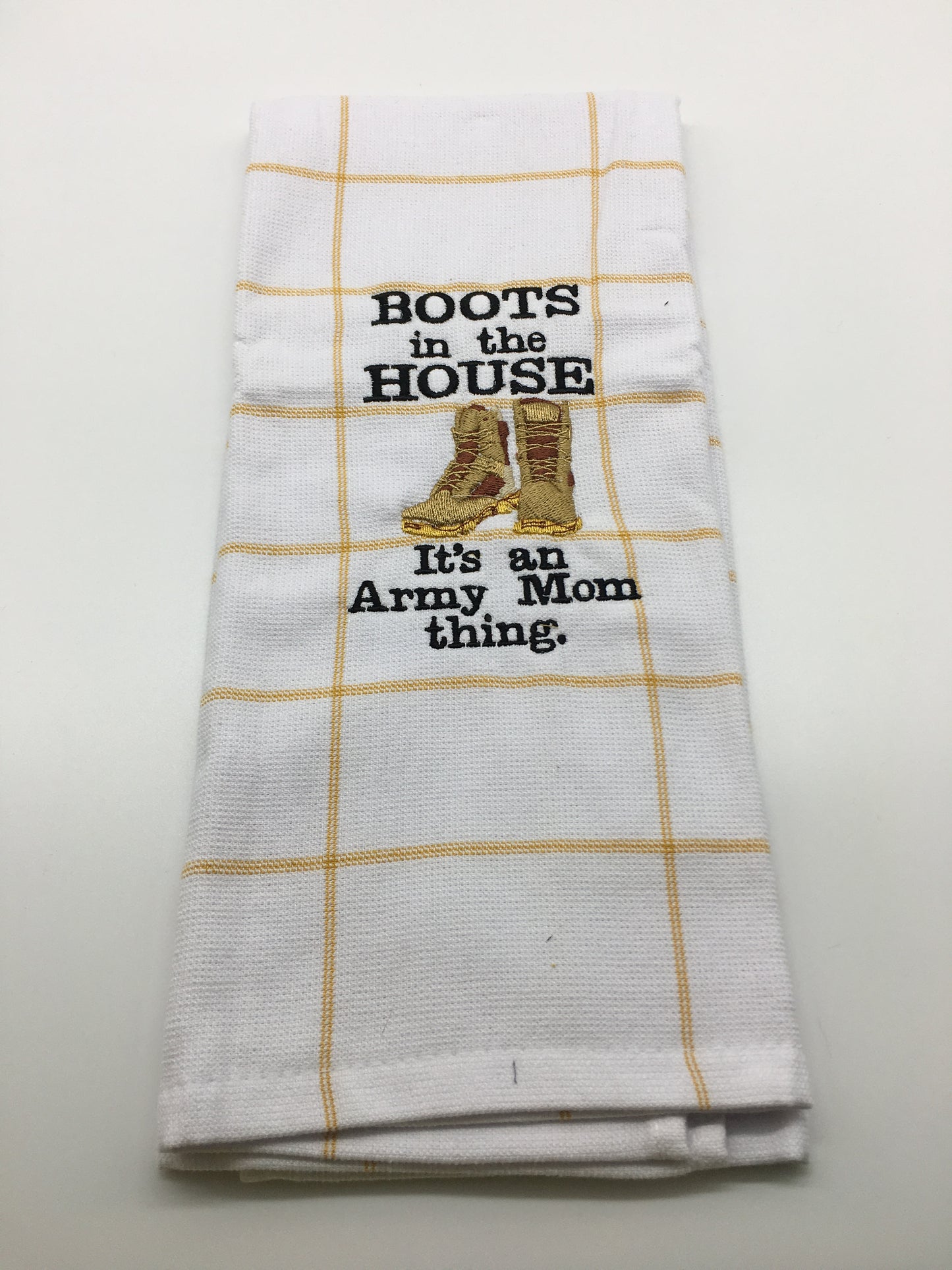 Boots in the House Hand Towel