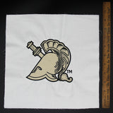 West Point Knight Helmet - Quilt Block - For Quilts or Decorator Pillows