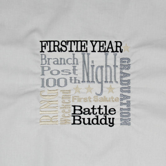 West Point Firstie - Quilt Block - For Quilts or Decorator Pillows