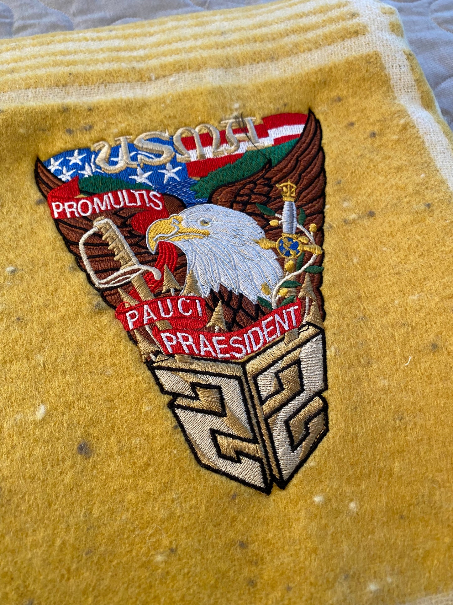 Personalized West Point or Air Force Academy Blanket