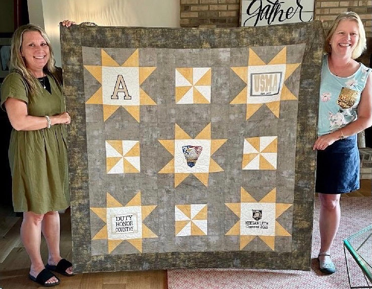 West Point Name - Quilt Block - For Quilts or Decorator Pillows