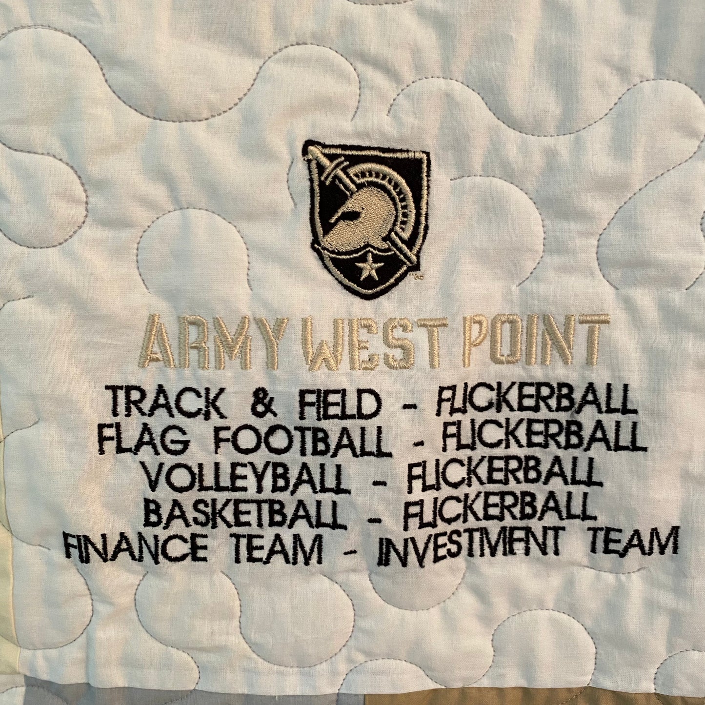 West Point Fundraising 47 Month Journey Quilt Program