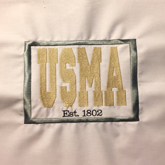 West Point USMA - Quilt Block - For Quilts or Decorator Pillows